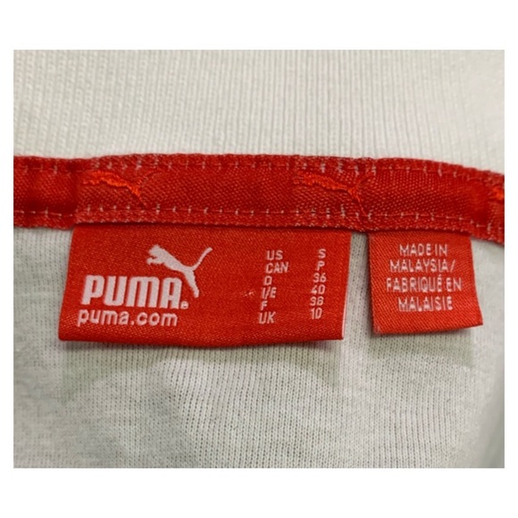 Puma Polo Women long sleeves Polo knit top vintage Size S - Picture 9 of 9